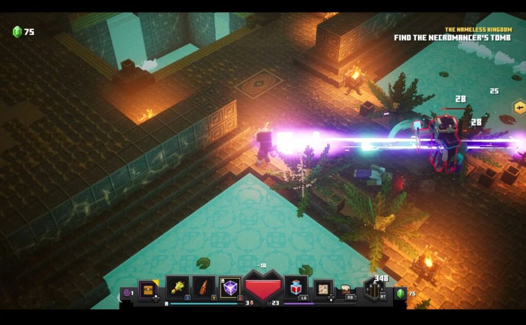 elementami rpg gry minecraft dungeons
